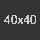 40×40