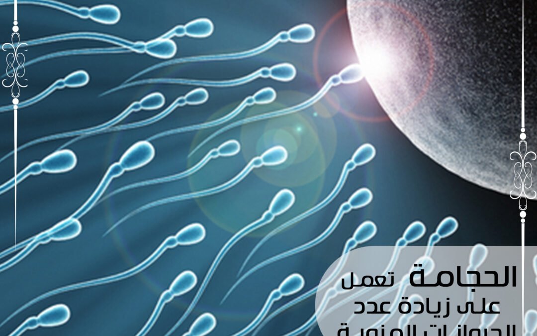 الحجامة تعمل على زيادة الحيوانات المنوية عند الرجال